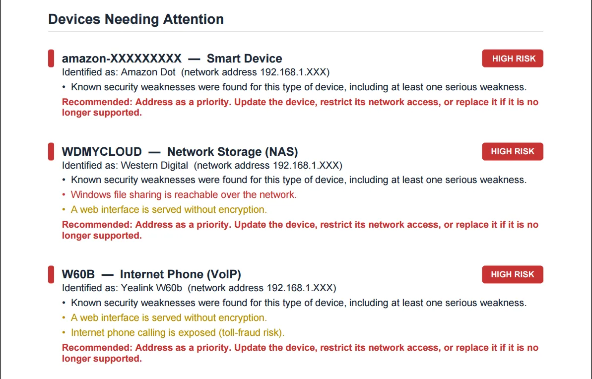 Security that speaks plainly